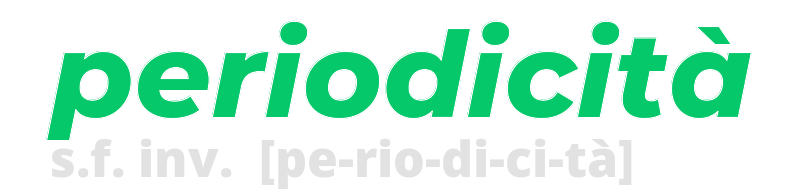 periodicita