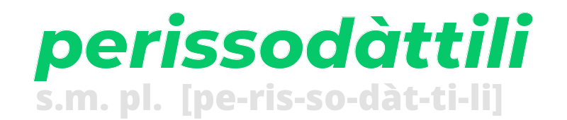 perissodattili