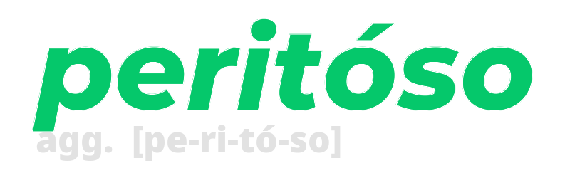 peritoso