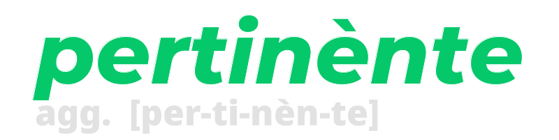 pertinente