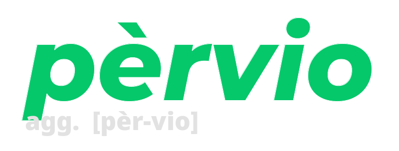 pervio