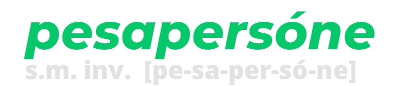 pesapersone