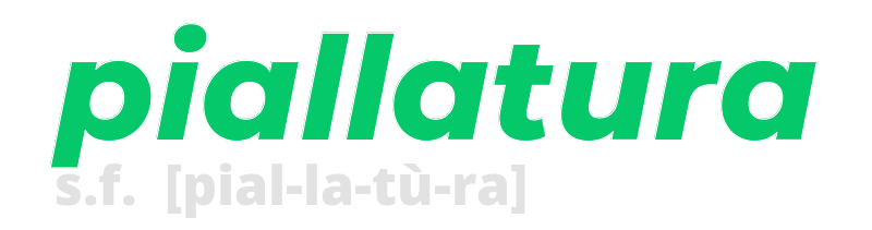 piallatura