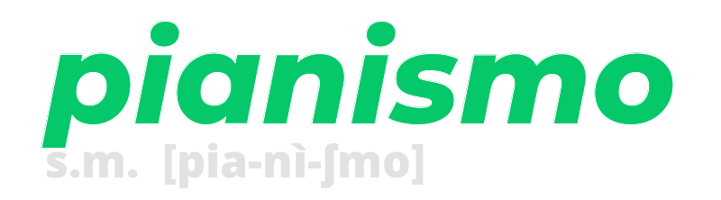 pianismo