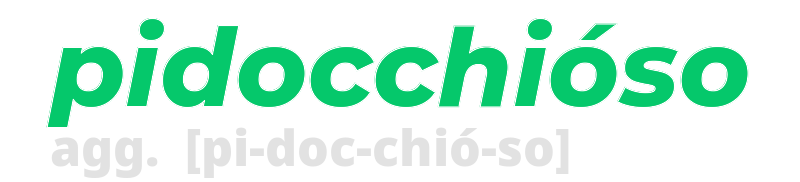 pidocchioso