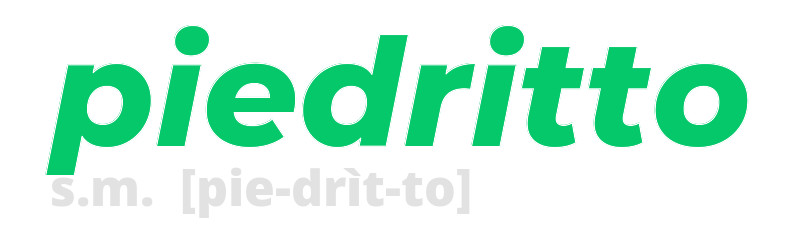 piedritto