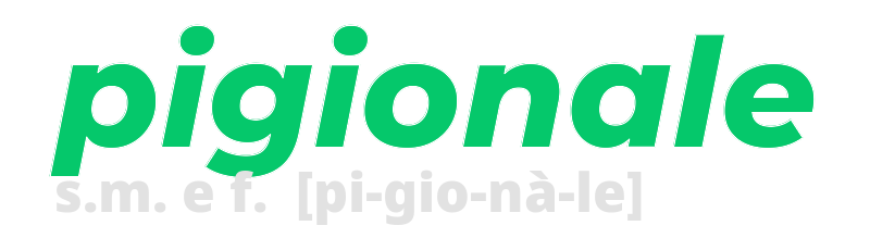 pigionale