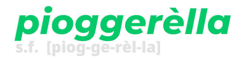 pioggerella