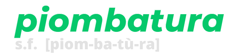 piombatura