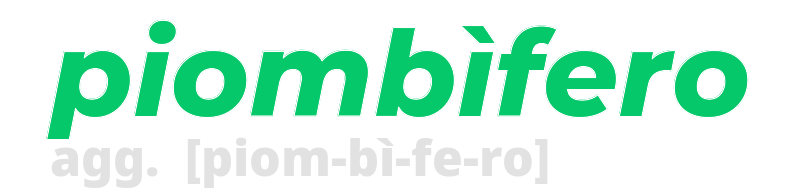 piombifero