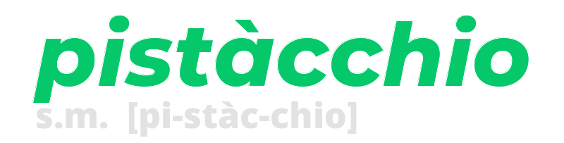 pistacchio