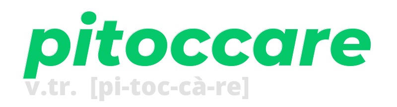 pitoccare