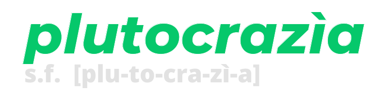 plutocrazia