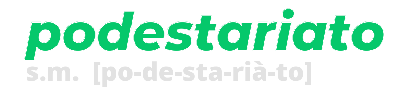 podestariato