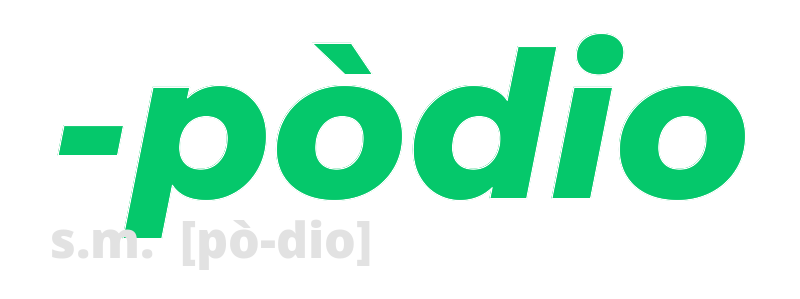 podio