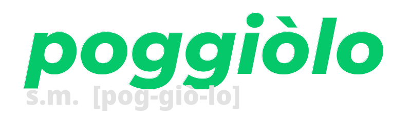 poggiolo