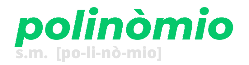 polinomio