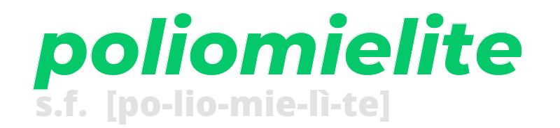 poliomielite