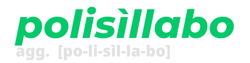 polisillabo