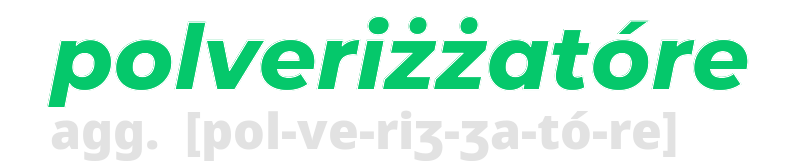 polverizzatore