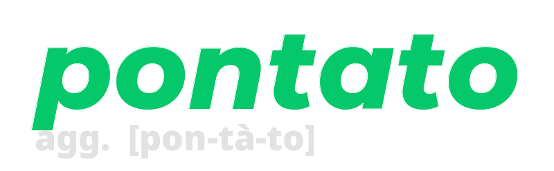 pontato