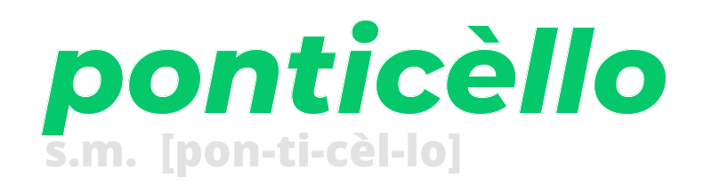 ponticello