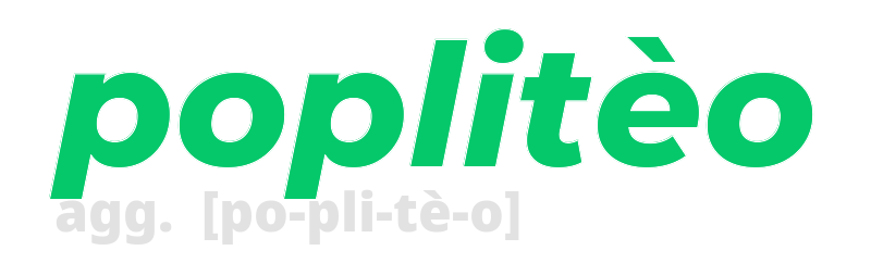 popliteo