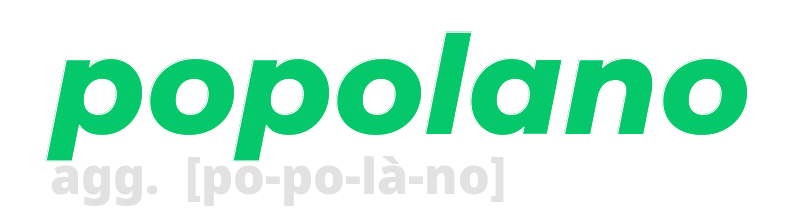 popolano