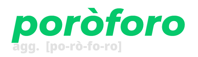 poroforo