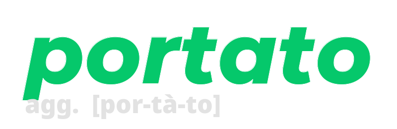 portato