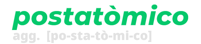 postatomico