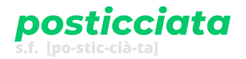 posticciata