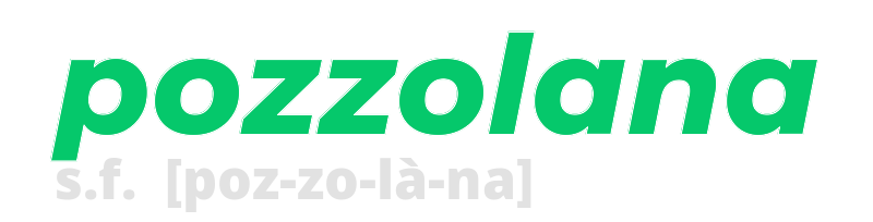 pozzolana