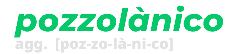 pozzolanico