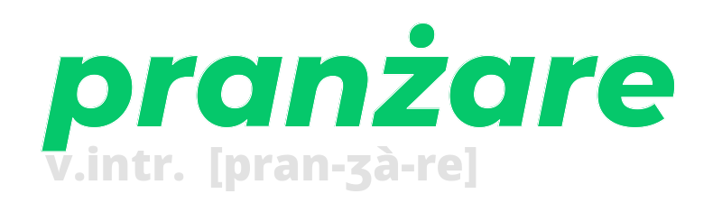 pranzare