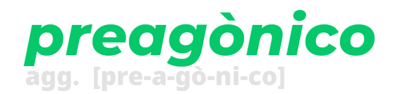 preagonico