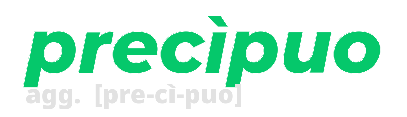 precipuo