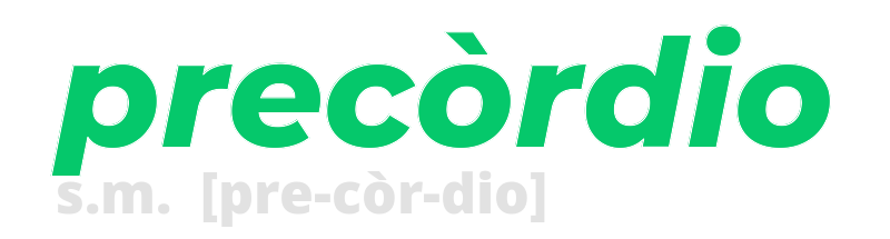 precordio