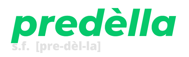 predella