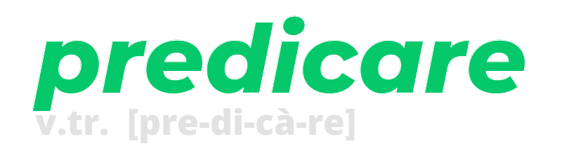 predicare