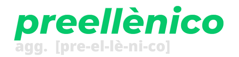 preellenico