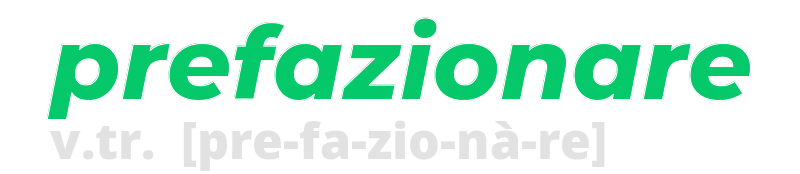 prefazionare