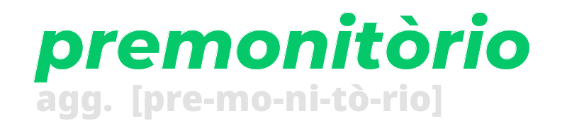 premonitorio