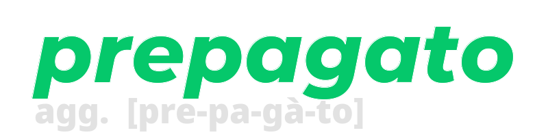 prepagato