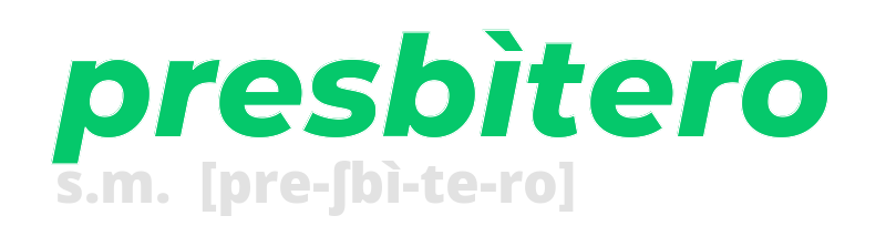 presbitero