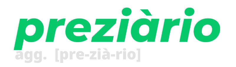 preziario