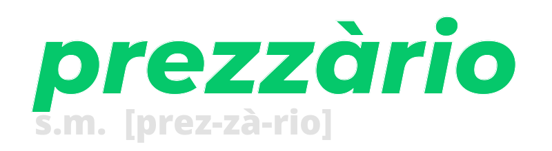 prezzario