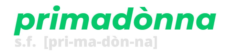 primadonna