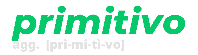 primitivo