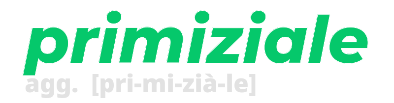 primiziale